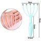 thumbnail image 5 of Masajeador de cuero cabelludo, masajeador de cabeza portátil de mano SPA para relajación profunda rosa + azul (paquete de 2) Ormromra YXX033, 5 of 8