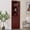 Red, variant on Kings Brand Furniture Cecilion Tall Corner Cabinet with 2 Doors and 4 Shelves for Small Space, Bathroom, Kitchen, Living Room (Lemon Pepper)