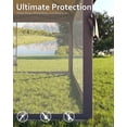 thumbnail image 6 of 12x12FT Pop Up Canopy Tent – Mosquito Netting, Easy One-Push Setup, 4 Sandbags, Stakes, Wheeled Carry Bag – Outdoor Gazebo for Backyard, Patio, Garden, 6 of 8