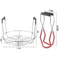 thumbnail image 4 of LEEYNEER 4 Pieces Canning Kit  1PC Rack+ Jar Lifter Tong, 4 of 6