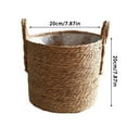 thumbnail image 2 of Woven Flower Pots Extra Large Potted Green Flower Woven Floor To Ceiling Indoor Bonsai, 2 of 5
