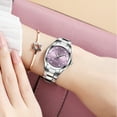 thumbnail image 6 of Bomieux Women Watch Quartz Lady Wristwatch with Solid Stainess Steel Band Luminous Pointer 3ATM Waterproof Watch Gift for Woman, 6 of 8