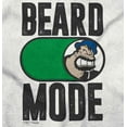 thumbnail image 2 of Beard Mode On Bluto Funny Bearded Men's Long Sleeve Tee T Shirt Brisco Brands X, 2 of 6