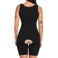 thumbnail image 6 of Corset Body Shaper Waist Trainer Shape-wear Butt Lifter Chest Full Slip Strappy-Backed,Khaki,L, 6 of 7