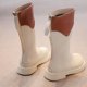 thumbnail image 4 of Zapatos niñas,Botas niñas,Botas de montar con cremallera de invierno Fleece Faux Cuero Tamaño 11 Niñas, 4 of 9