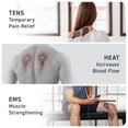 thumbnail image 3 of Pure Enrichment PurePulse Trio TENS & EMS Muscle Stimulator + Heat - Advanced Relief with 9 TENS Modes, 7 EMS Modes, 2 Heat Settings, Dual Channels + Convenient Portable Belt Clip & Storage Bag, 3 of 10