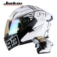 thumbnail image 5 of JIEKAI Motorcycle Helmet Motorcycle Uncovered Helmet Flip Chin Double Visor Full Face Motorcycle Helmet, 5 of 7