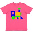thumbnail image 3 of Inktastic Cute Colorful Train Youth T-Shirt, 3 of 5