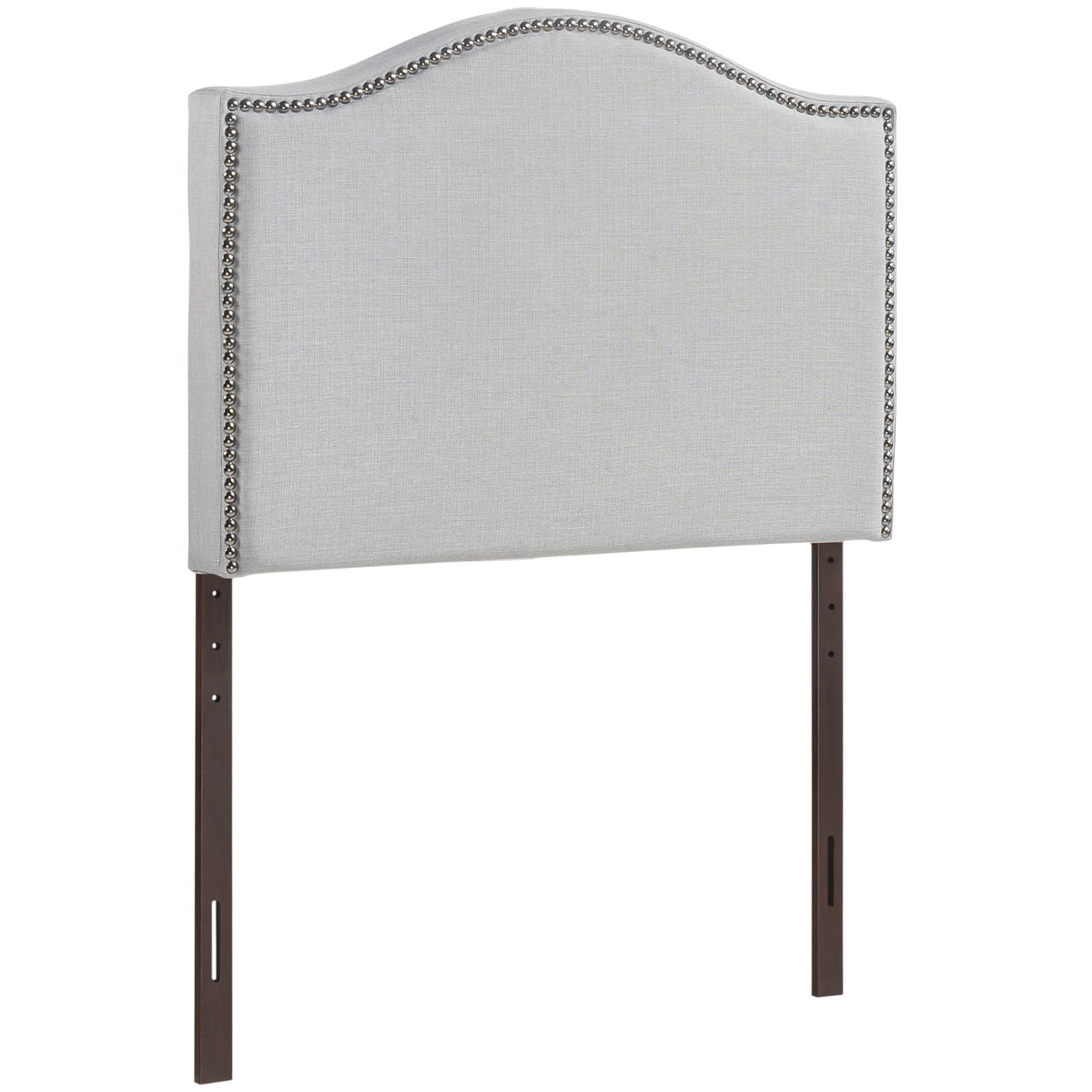 Modway Curl Twin Nailhead Upholstered Headboard, Multiple Colors