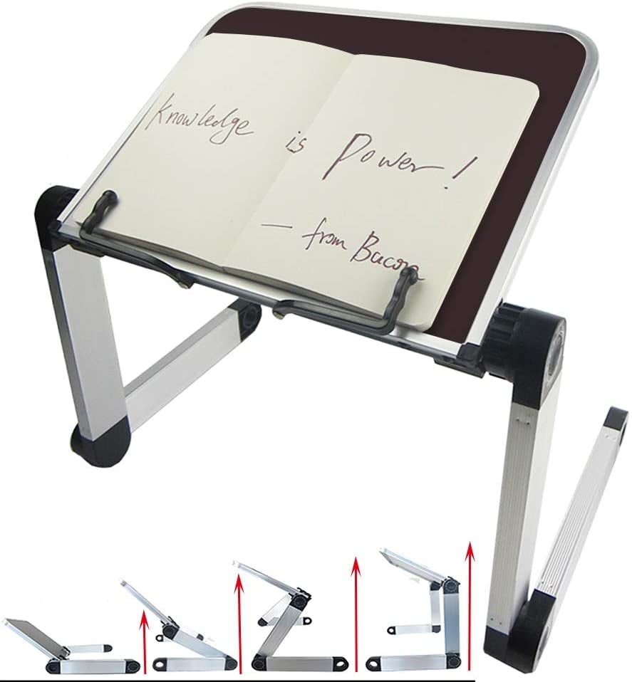Adjustable Book Stand Reading on Bed Sofa Height and Angle Adjustable