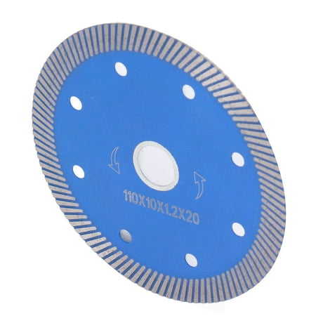 

Gupbes Saw Blade Saw Blade Cutting Ceramic Tile Marble Stone Concrete Thin Iron Sheet 110x10x1.2x20 Power Tool Accessories
