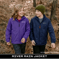 thumbnail image 6 of Arctix Kids Stream Rain Jacket, Black, 3T, 6 of 9