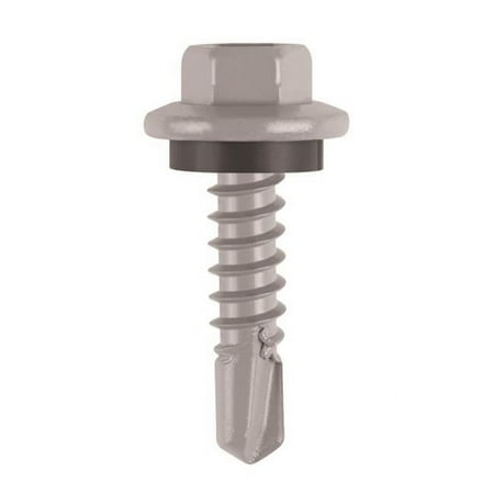 

12 x 1 in. Hex Drive Washer Head Roofing Screws - Pack of 120