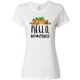 thumbnail image 3 of Inktastic Hello, Beaches Group of Pineapples Women's T-Shirt, 3 of 5