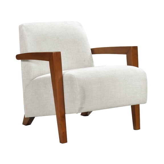 Lexicon Odessa Chenille Accent Chair in Beige