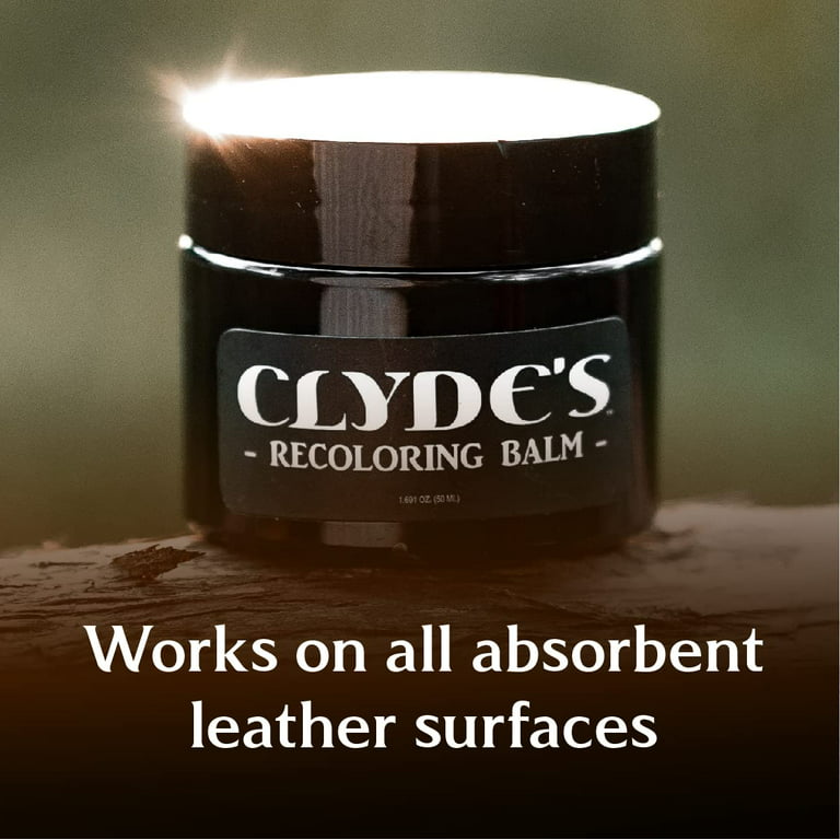 How are Clyde's Leather Products?: Using Clyde's Recoloring Balm