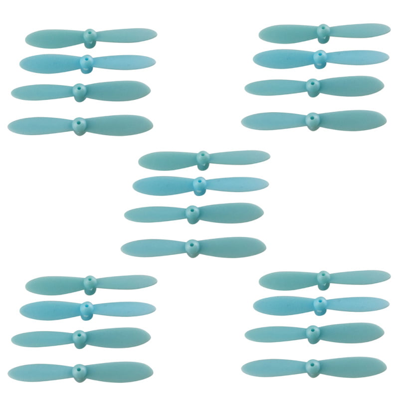 20pcs Propeller Airscrew Propellers for Cheerson CX 10 Mini RC Drone Green 