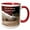 Red/White, variant on 3drose, White Sleeping Llama, This Llama Is Taking a Load Off and Informing Others That It’s a "power Nap.", 11oz Mug