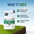 thumbnail image 2 of Turf Titan Lawn Commander  All-in-One Lawn Booster and Fertilizer 32 oz  Peak Growth & Green Grass for All Seasons  Tri-Action Nitrogen Tech - Hose End Lawn Sprayer  Covers up to 8,000 Sq Ft, 2 of 8