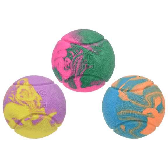 Multipet TPR Foam Tennis Ball, 3.25"