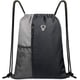 thumbnail image 1 of Mochila con cordón, bolsa deportiva para gimnasio, para mujeres, hombres y niños, tamaño grande con cremallera y bolsillos de malla para botella de agua, 1 of 7