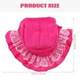 thumbnail image 2 of IDEANATEGRATE Sombrero Para Ajustable Rosado Con Protección Solar Y Para Perros Pequeños, 2 of 6