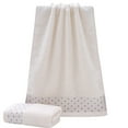 thumbnail image 3 of Xuniizn Bath Towel and Wash Cloths Set: 1* Hand Towel, cotton, Highly Absorbent & Fade Resistant, 3 of 7