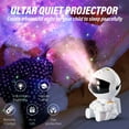 thumbnail image 4 of Astronaut Projector Night Light, Star Projector Galaxy Night Light, Astronaut Starry Nebula Ceiling LED Lamp with Timer and Remote, Gift for Kids Adults for Bedroom, Christmas, Birthdays, White, 4 of 11