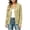 Army Green#cardigan for women lightweight, variant on Women Summer Cardigan Lightweight Soft 3/4 Sleeve Open Front Cardigan Curved Hem Hip-Length Work Office Casual Layering Black,M