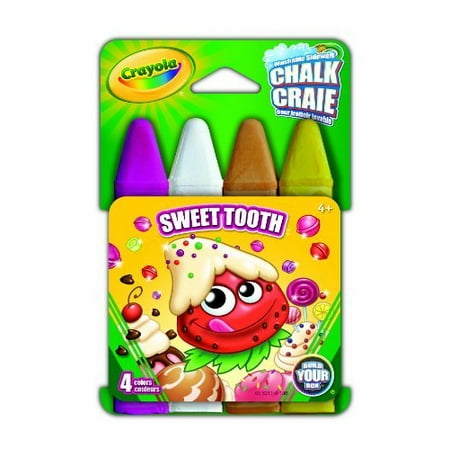 Crayola Build Your Box Sweet Tooth Chalk (4 Count)