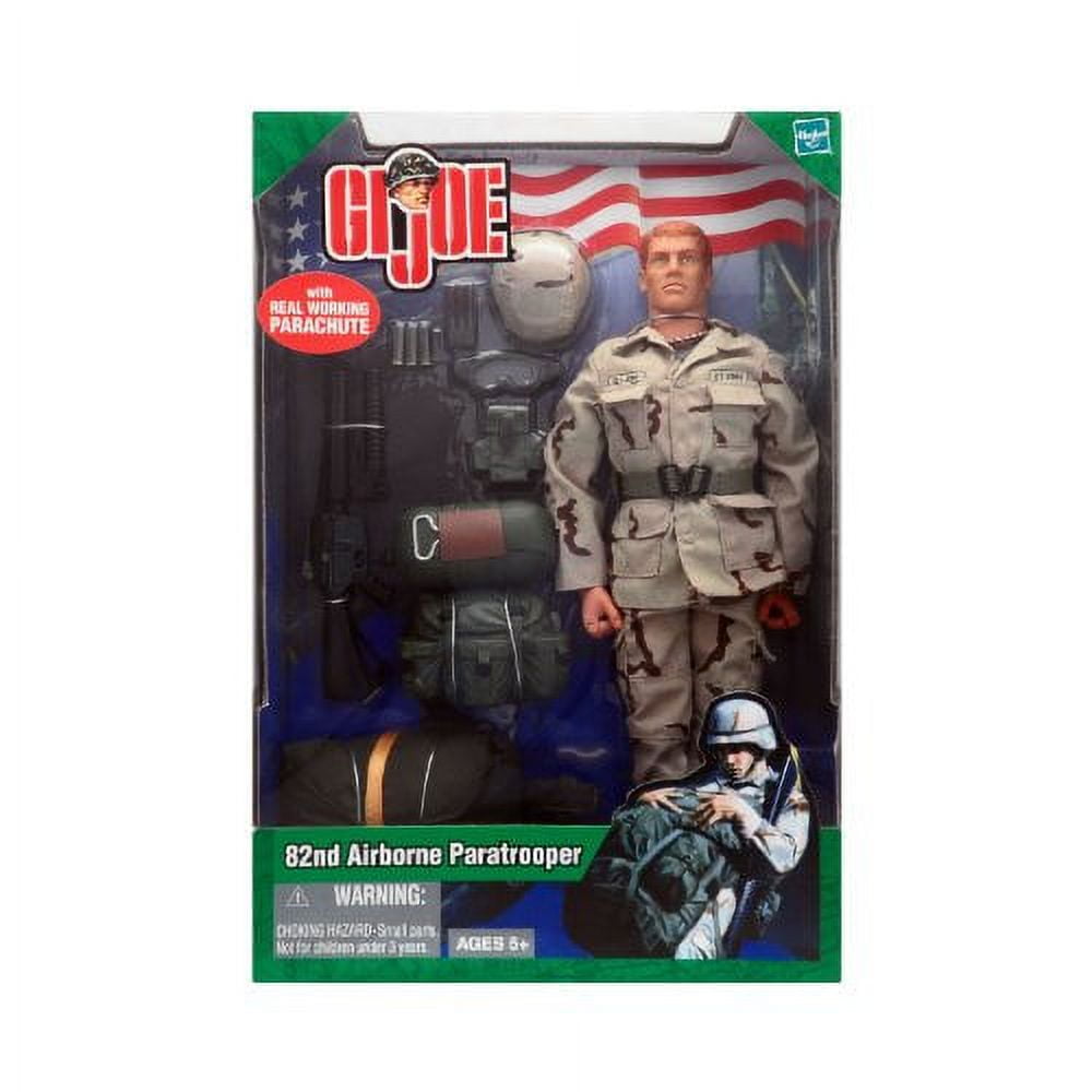 GI Joe 82nd Airborne Paratrooper with Working Parachute 12
