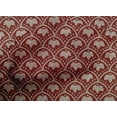 thumbnail image 5 of oneOone Cotton Poplin Carmine Red Fabric Block Dress Material Fabric Print Fabric By The Yard 42 Inch Wide-LF, 5 of 6