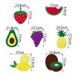 thumbnail image 3 of 20 Pcs Birthday Party Fruit Decor Ceiling Decorations Baby Luau Supplies Banquet, 3 of 4