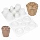 thumbnail image 5 of Silicone Molds for Mousse Cakes, Chocolate and Fondant Suitable for Cupcakes and Baking Trays 3PCS, 5 of 5