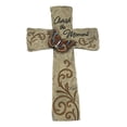 thumbnail image 4 of Rustic Western Butterfly Cherish The Moment Scroll Art Faux Stone Wall Cross, 4 of 9