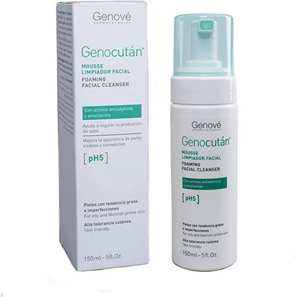 GENOCUTAN LIMPIADOR FACIAL (MOUSSE) GENOVÉ LIMPIADOR FACIAL C/150 ML