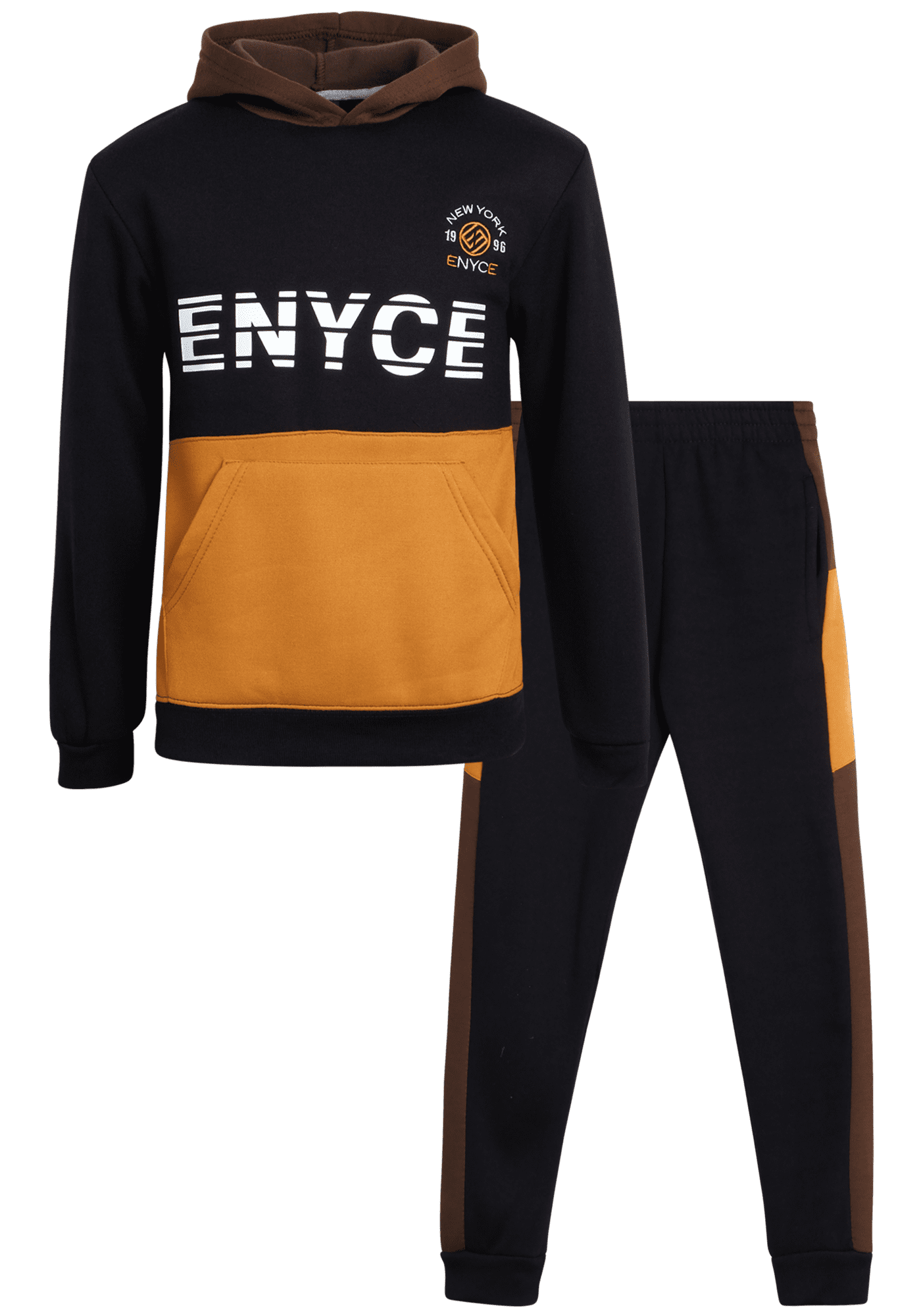 Enyce Boys' Sweatsuit Set - 2 Piece Fleece Zip Hoodie Sweatshirt and ...