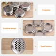 thumbnail image 4 of SHISUYAN 50 Pcs Bouchon de Ventilation en Acier Inoxydable pour Grille d'Aération Circulaire pour Garde-Robe, 4 of 8