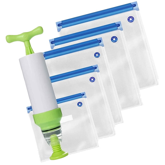 Vacuum Bag Bags Sandwich Storage Pouch Sealing Food Closure Pockets