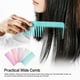 thumbnail image 4 of 5pcs Detangler Combs anchos Cocs Desenangando peines de color anchos Combs para cabello mojado, 4 of 5