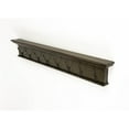 thumbnail image 3 of Home Wall Decorative Antique Brass Hardware 8 Hook Coat Rack - Green, 3 of 7