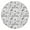Basketball Doodle Pattern, variant on Baseball Heart Pattern Round Fitted Tablecloth with Elastic Edge,Dining Table Cover Waterproof,Outdoor Round Tablecloth for Camping,Dining,Indoor and Outdoor