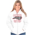 thumbnail image 3 of Always on Top North Carolina Pride Zip Up Hoodie Men's Women's Brisco Brands L, 3 of 6