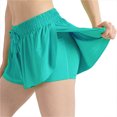 thumbnail image 4 of ATAIKU 5-12Y Girls Butterfly Shorts Flowy Athletic 2 in 1 Cheer Tennis Skirt Shorts Running Dance Preppy Kids Clothes, 4 of 5