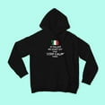 thumbnail image 5 of Old Glory Mens Don't Do Calm Italian Long Sleeve Graphic Hoodie, 5 of 6