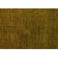 thumbnail image 1 of Ahgly Company Indoor Rectangle Abstract Yellow Modern Area Rugs, 2' x 4', 1 of 4