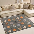 thumbnail image 2 of SKYSONIC Multicolor Cats Lightweight Carpet Mats Area Soft Rugs Floor Mat Rug Home Decoration for Kids Room Living Room 80 x 58 inches, 2 of 6