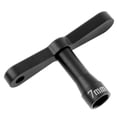 thumbnail image 4 of BELOVING RC Car 7mm Hex Sleeve Wheel Nut Spanner T Handle for RC Car Tire Rim Maintenance Versatile Sturdy Accessory Installation Tool Black, 4 of 5