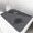 Black, variant on Drying Mat Super Absorbent Diatomite 12x16 Inch Kitchen Coffee Bar Dish Drying Mat