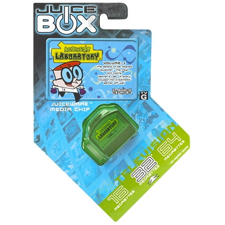 Juicce Box Juiceware Animated Media Chip: Dexter's Laboratory